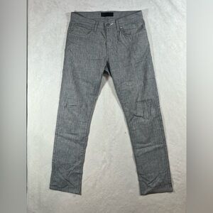 Men’s J Brand Tyler Size 31 Slim Fit Gray Textured Chino Lightweight Pants